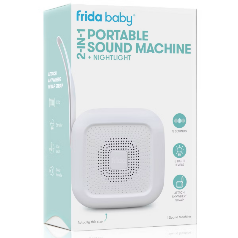 2 in 1 Baby Frida Portable Sound Machine + Nightlight