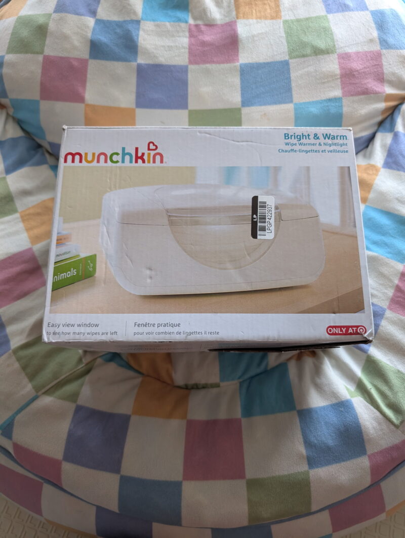 Munchkin Nightlight & Warm Wipe Warmer